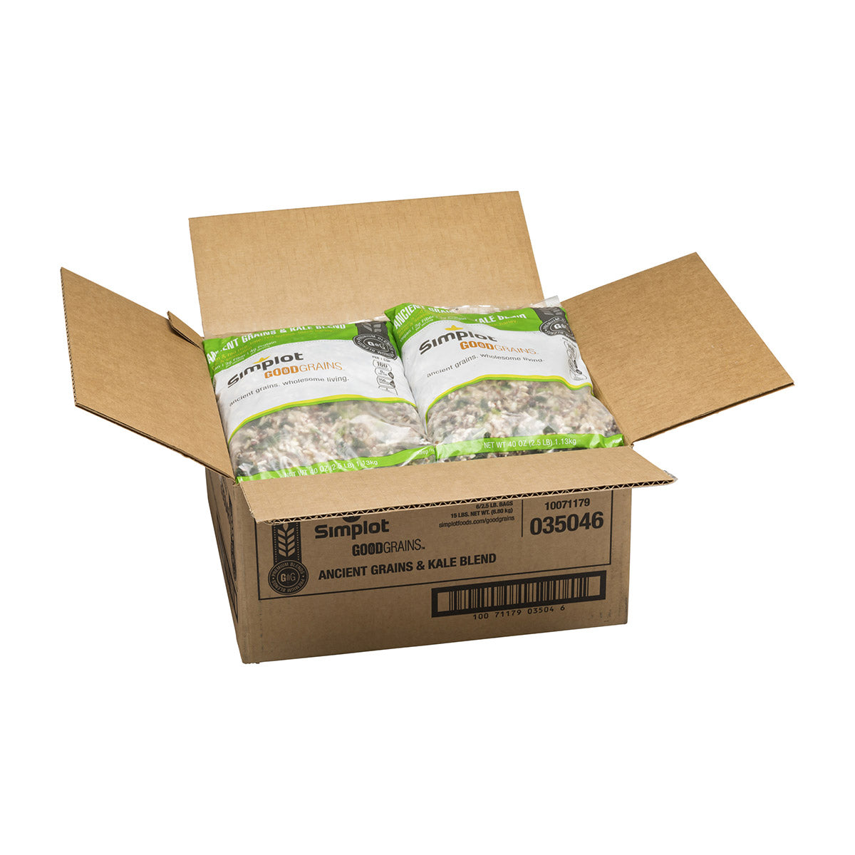 Simplot Good Grains Ancient Grains And Kale Blend 2.5 Pound Each - 6 P