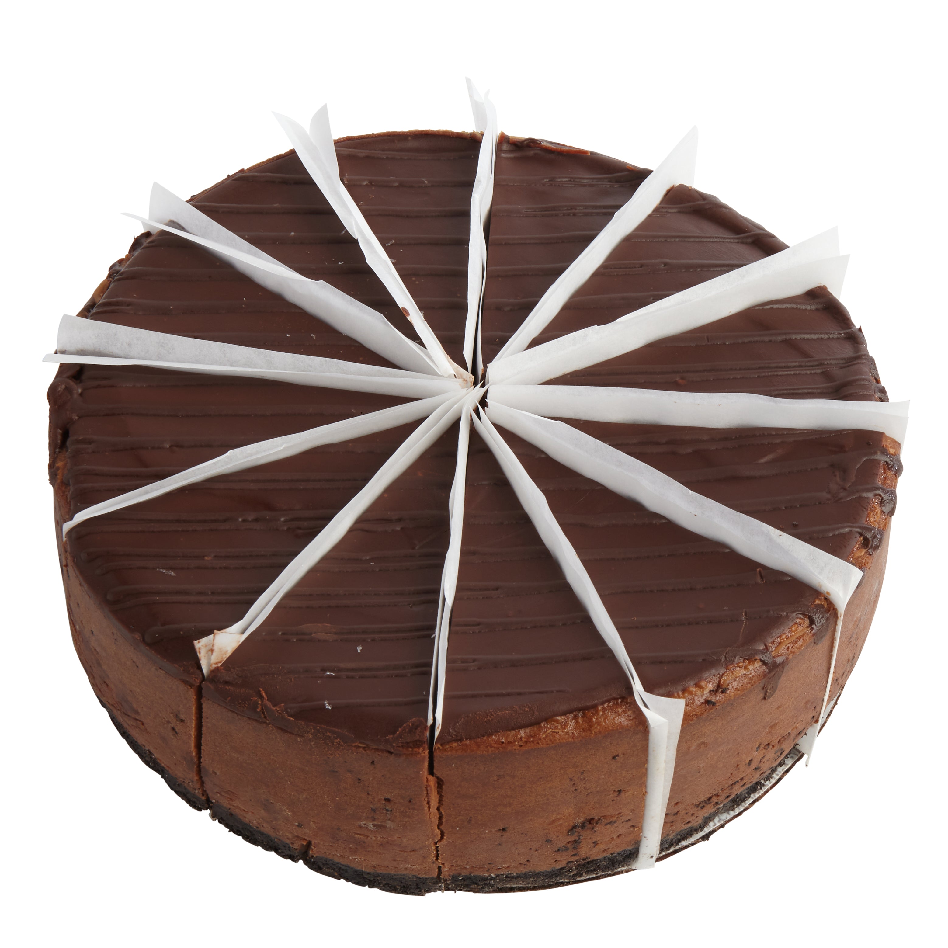 Lawler's Inch Chocolate Ganache Cheesecakecolossal Cut 108 Ounce Size