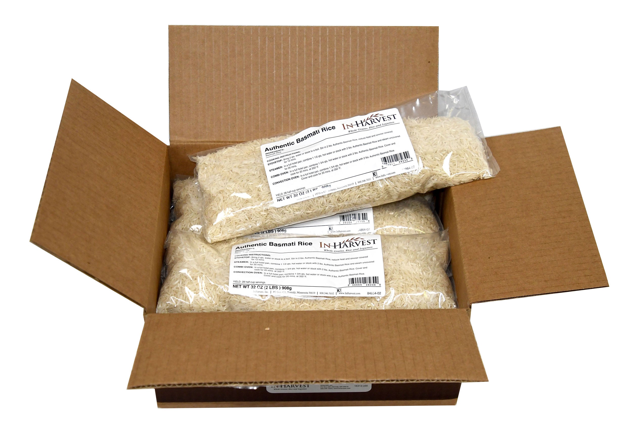 Basmati Cholesterol Free Rice 2 Pound Each 6 Per Case.