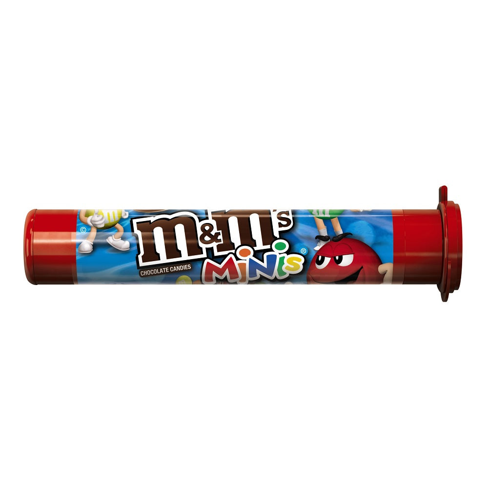  M&M's Milk Chocolate Minis Candy, 1.08-Ounce Tubes