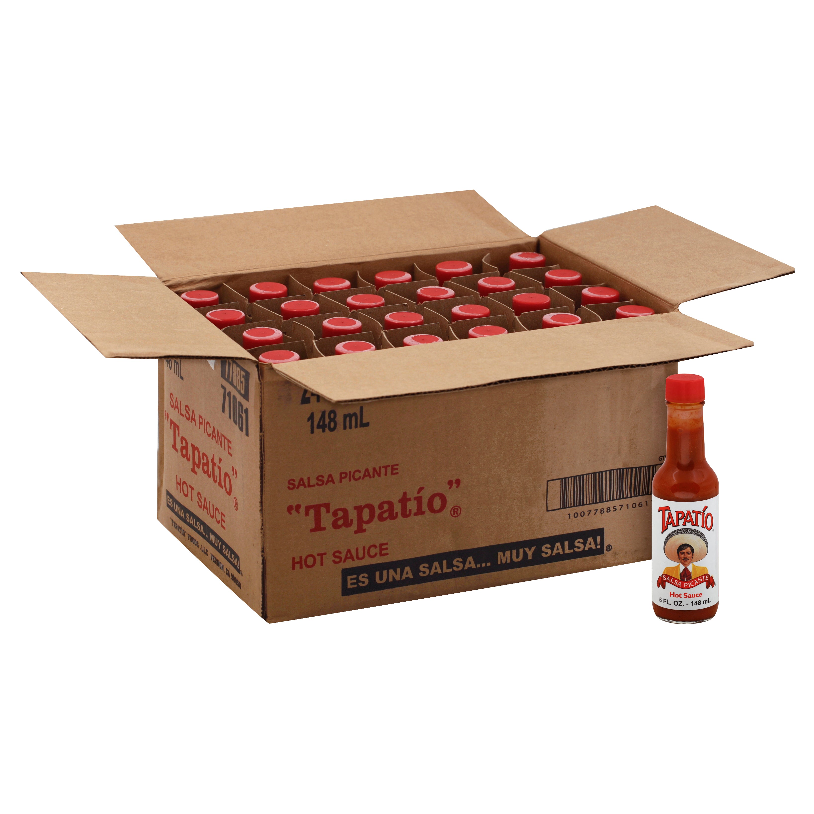 Tapatio Salsa Picante Hot Sauce 5 oz (Pack of 4) - SauceAndToss