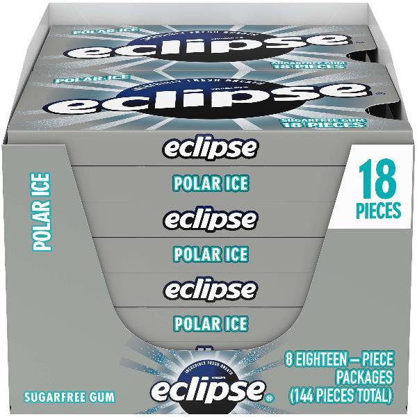 ECLIPSE 551191 Chewing Gum Sugar Free Polar Ice