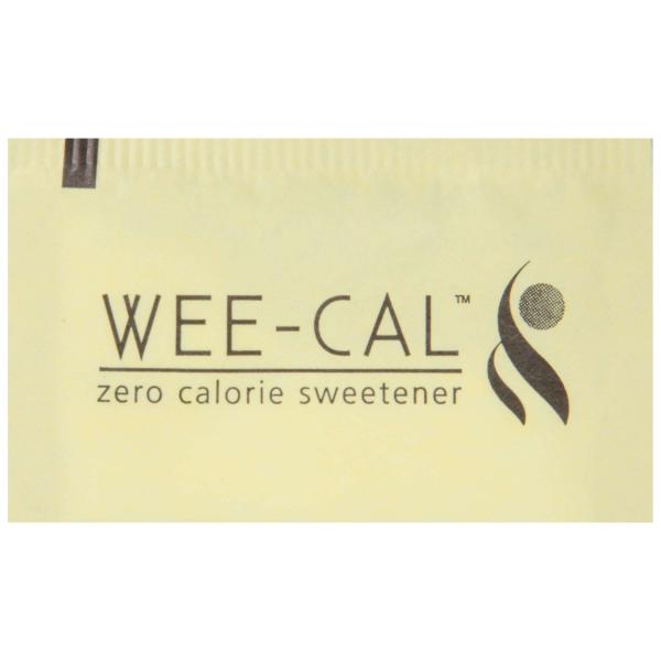 Wee Cal Sugar Substitute Yellow Packets 1 Grams Each 2000 Per Case.