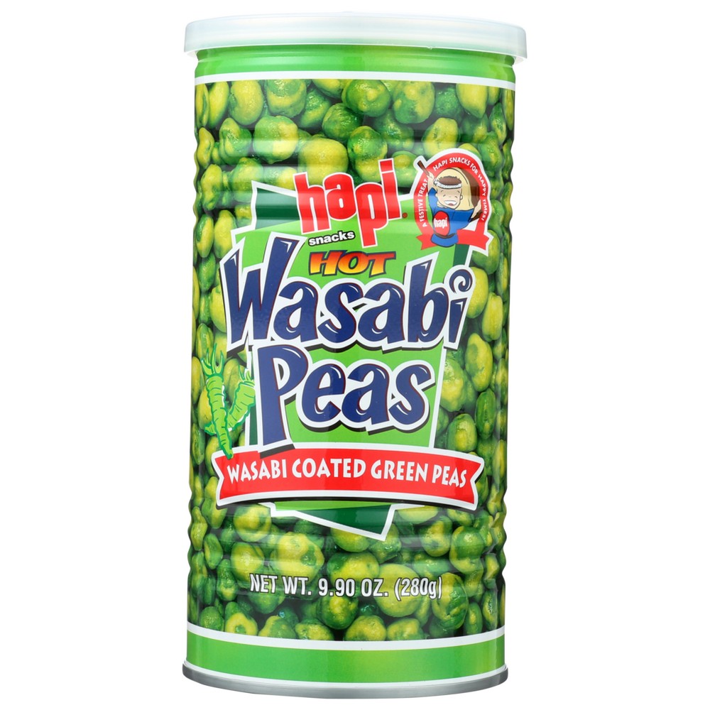 Hapi Wasabi Pea Green Hot Can - 10 Ounce, Case of 12