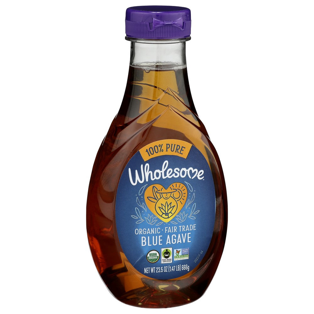Wholesome Agave Blue Organic - 24 Ounce, Case of 6
