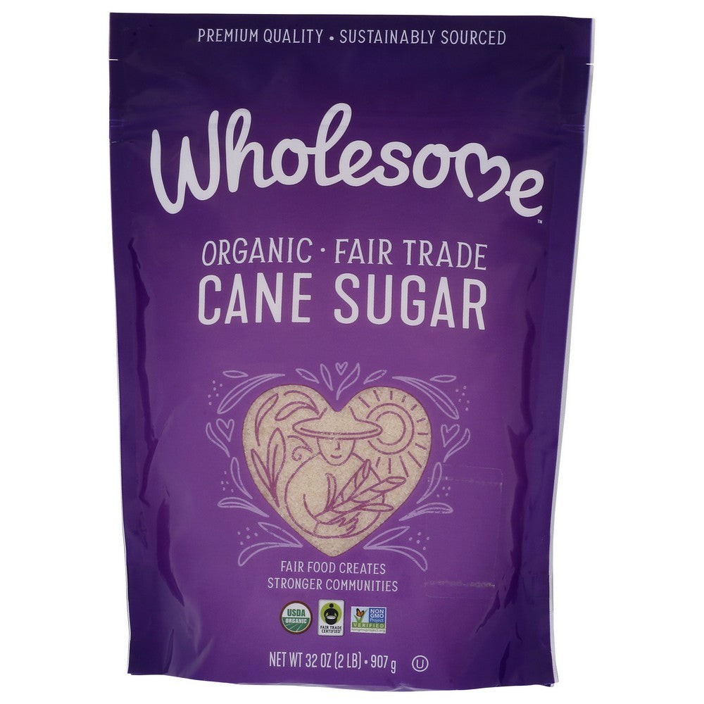 Wholesome Sugar Organic Ftc - 32 Ounce, Case of 12