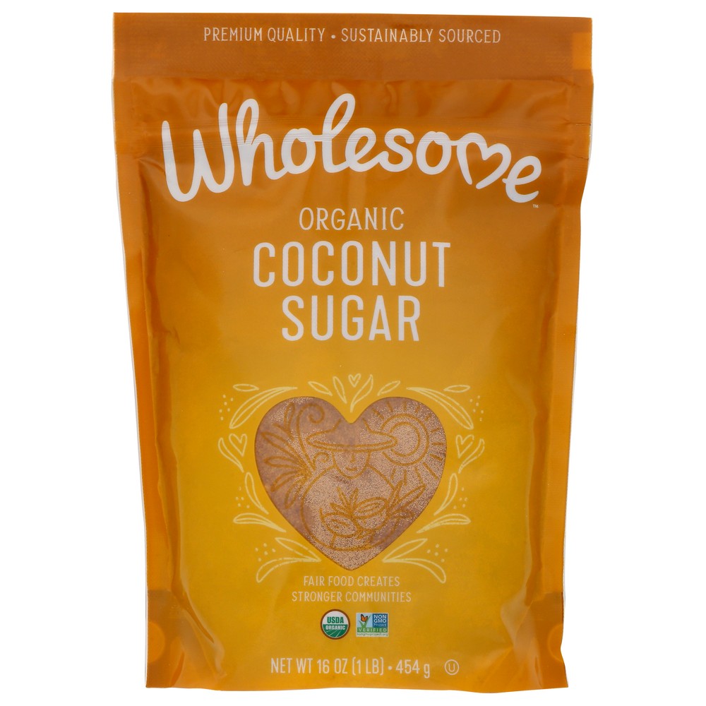 Wholesome Sugar Coconut Palm - 16 Ounce, Case of 6