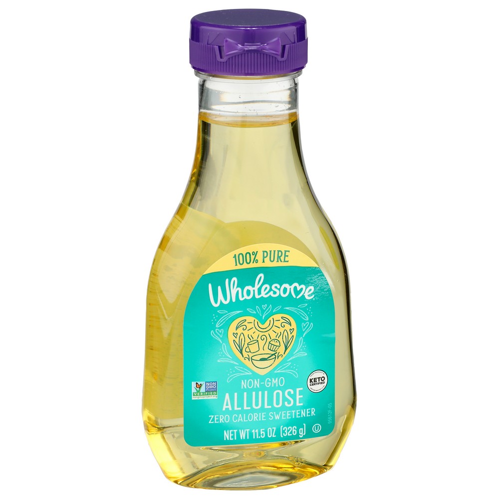 Wholesome Sweetener Allulose Liquid - 12 Ounce, Case of 6