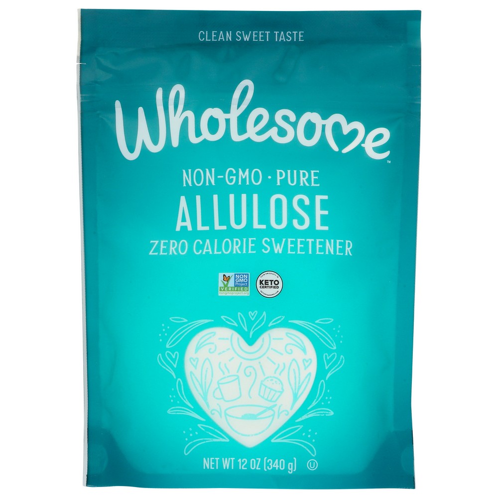 Wholesome Sweetener Allulose Granulated - 12 Ounce, Case of 8