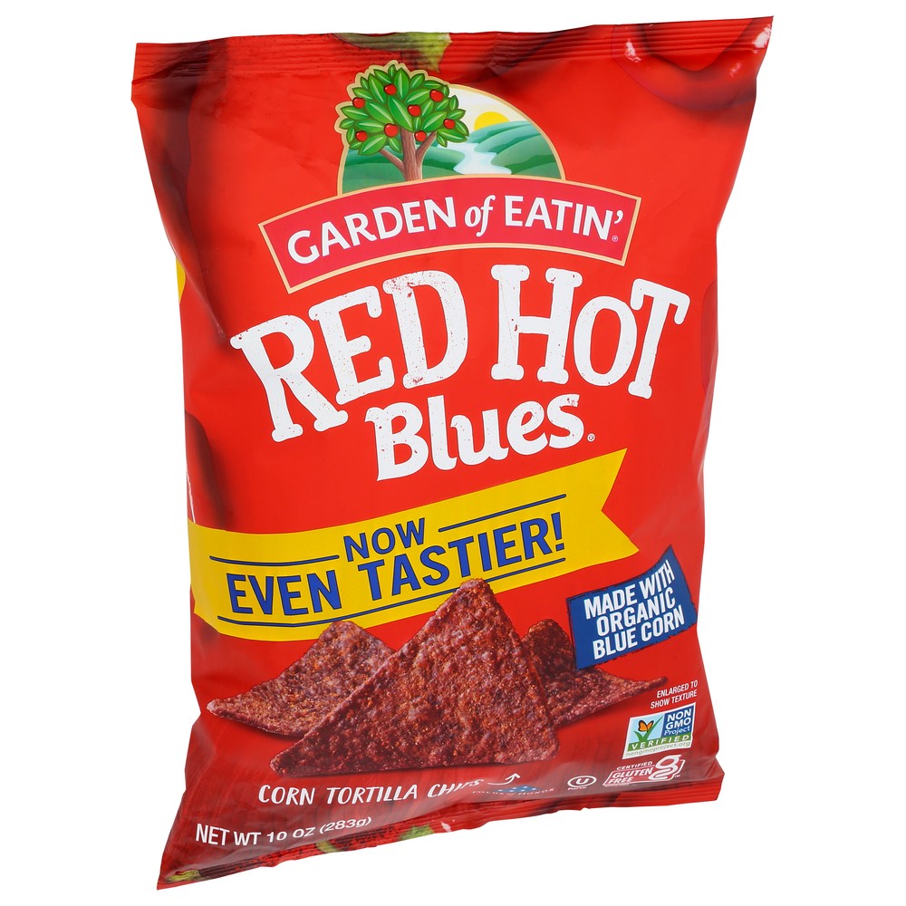 Garden Of Eatin Chip Tortilla  Red Hot - 10 Ounce, Case of 12
