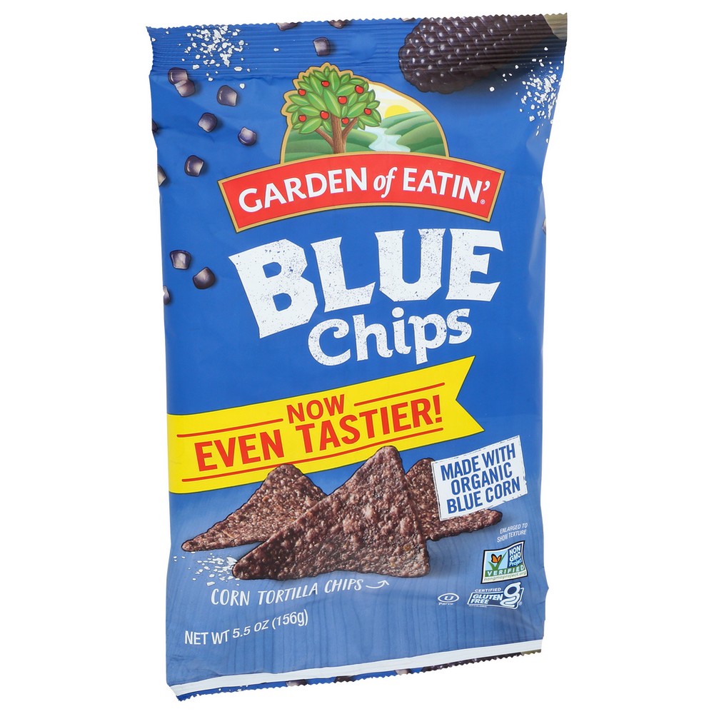 Garden Of Eatin Chip Tortilla Blue - 6 Ounce, Case of 12