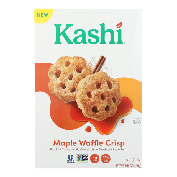 Kashi - Cereal Maple Waffle Crisp - Case of 8-9.5 Ounce