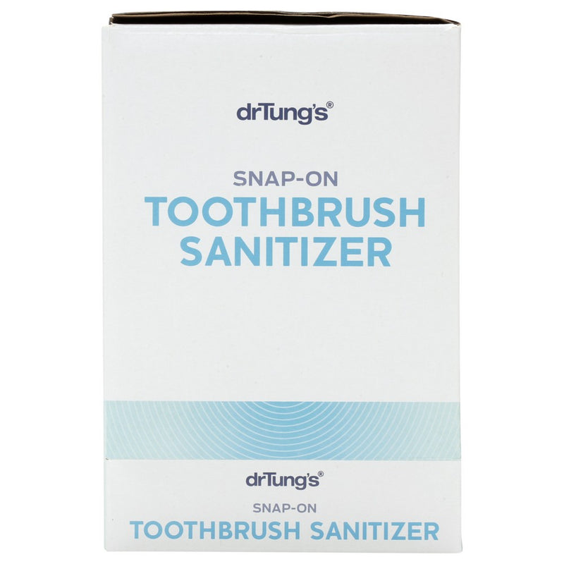 Drtung's 95115, Dr. Tung's Snap-On Toothbrush Sanitizer, 2 Pack,  Case of 6