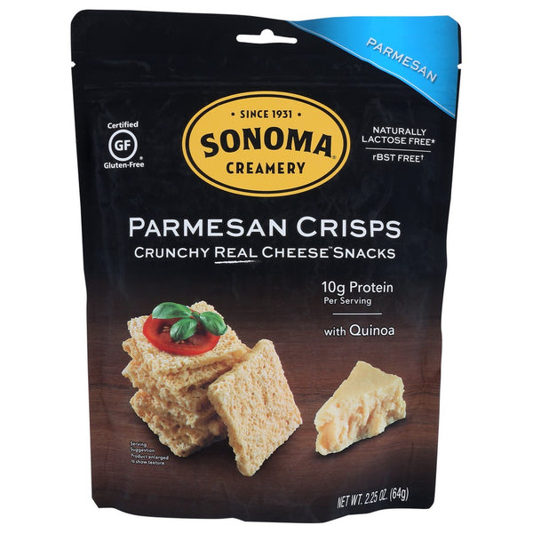 Sonoma Creamery Crisps Parmesan - 2 Ounce, Case of 6