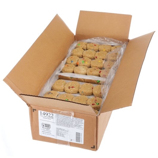 Benefit 51% Whole Grain Candy Cookie Dough 1.85 Ounce Size - 192 Per Case.