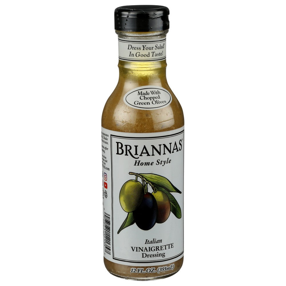Briannas Drssng Vngrt Italian - 12 Ounce, Case of 6