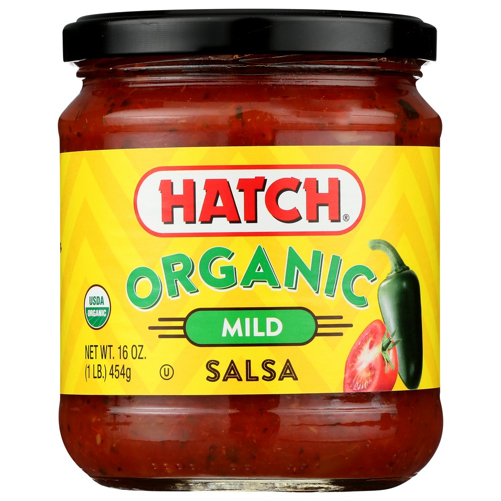 Hatch Salsa Mild - 16 Ounce, Case of 8