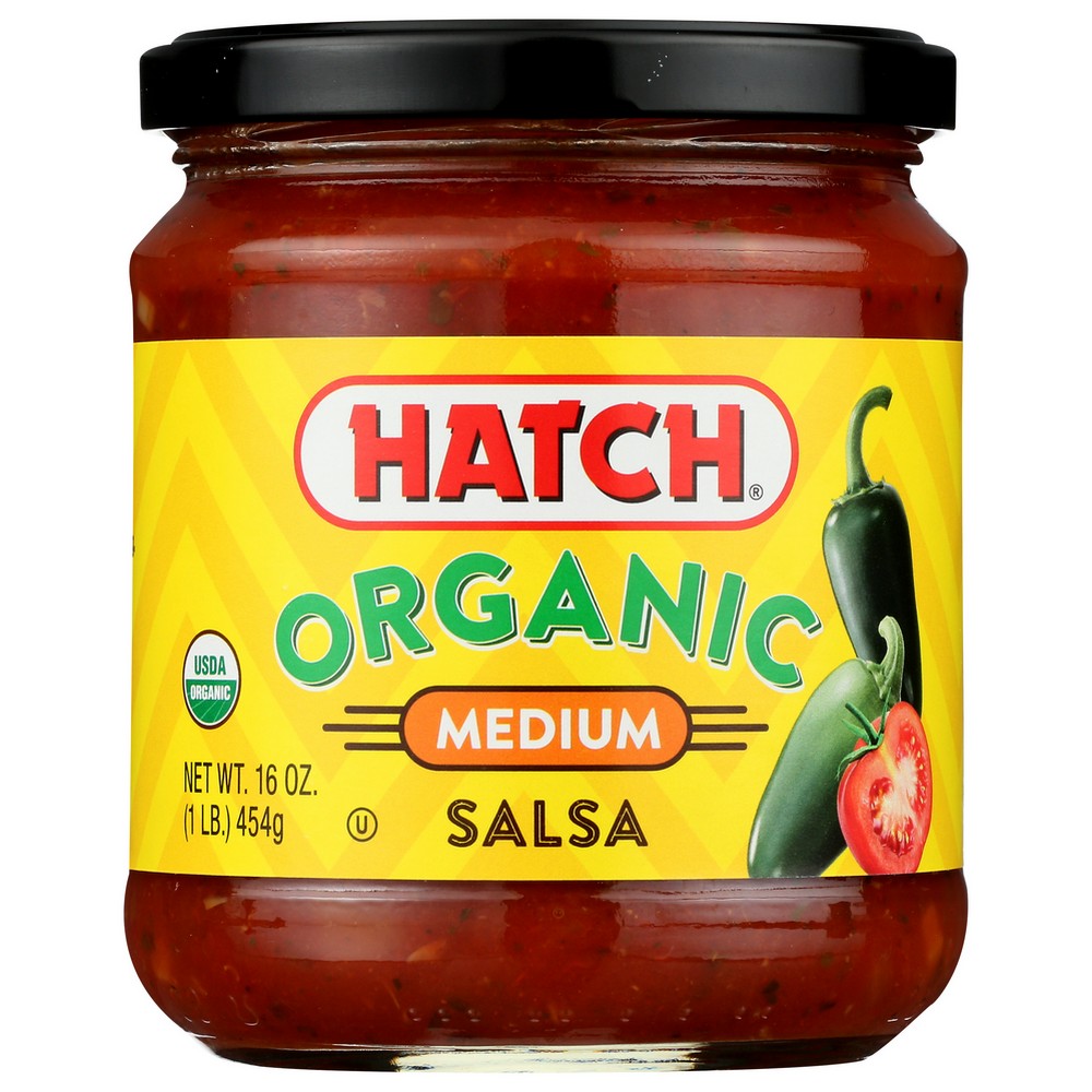 Hatch Salsa Medium - 16 Ounce, Case of 8