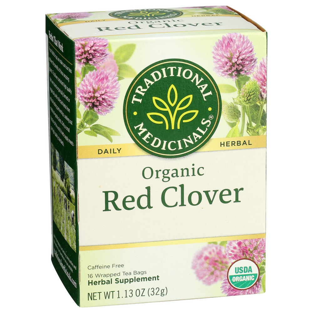 Traditional Medicinals Tea Red Clover Organic - 16 Bag, Case of 6
