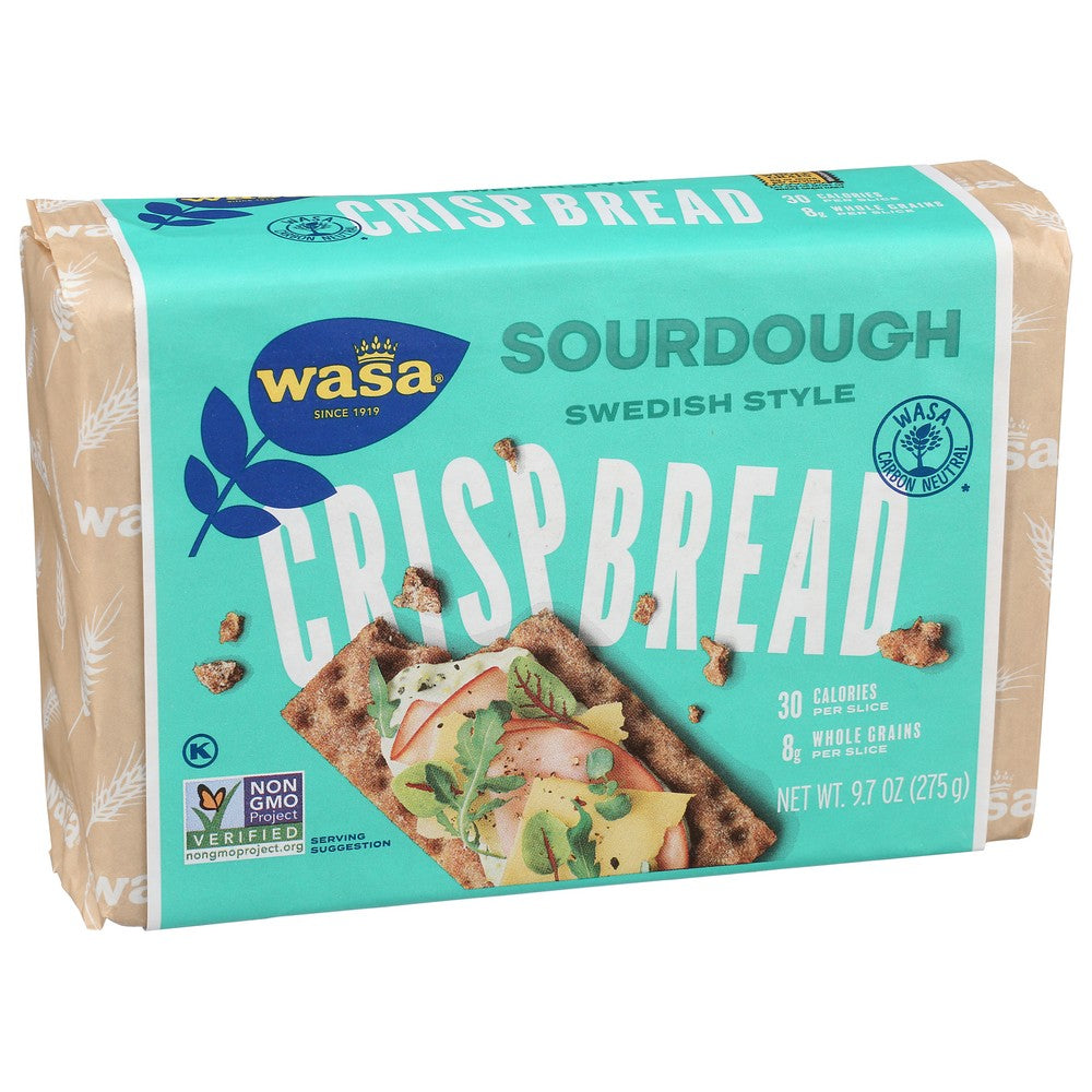 Wasa Crispbread Rye Soudough - 10 Ounce, Case of 12