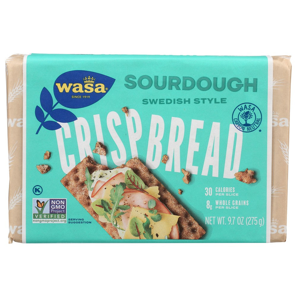 Wasa Crispbread Rye Soudough - 10 Ounce, Case of 12