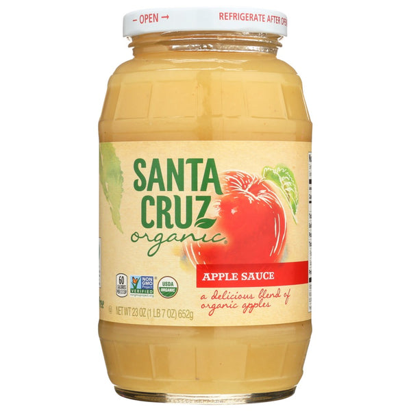Santa Cruz Applesauce - 23 Ounce,  Case of 6