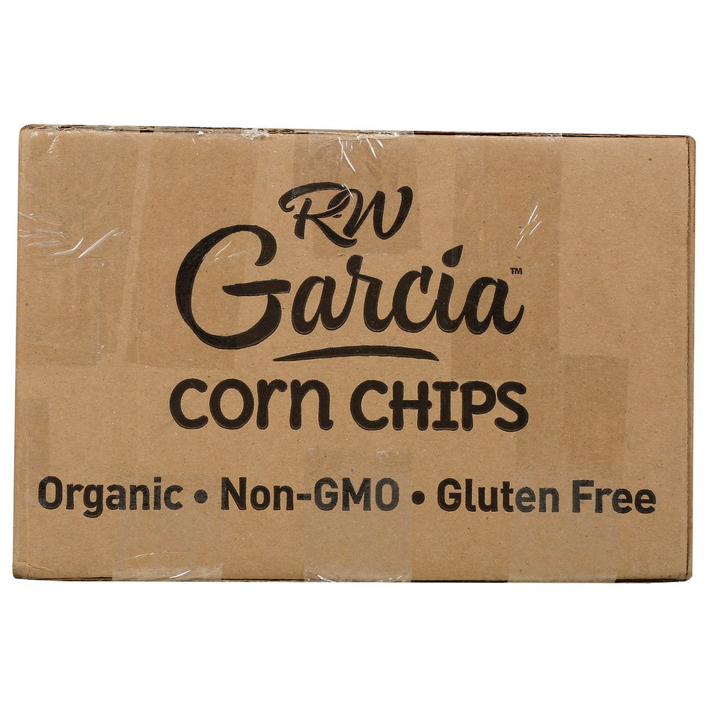 Rw Garcia Chip Yellow Corn Organic - 8 Ounce, Case of 12
