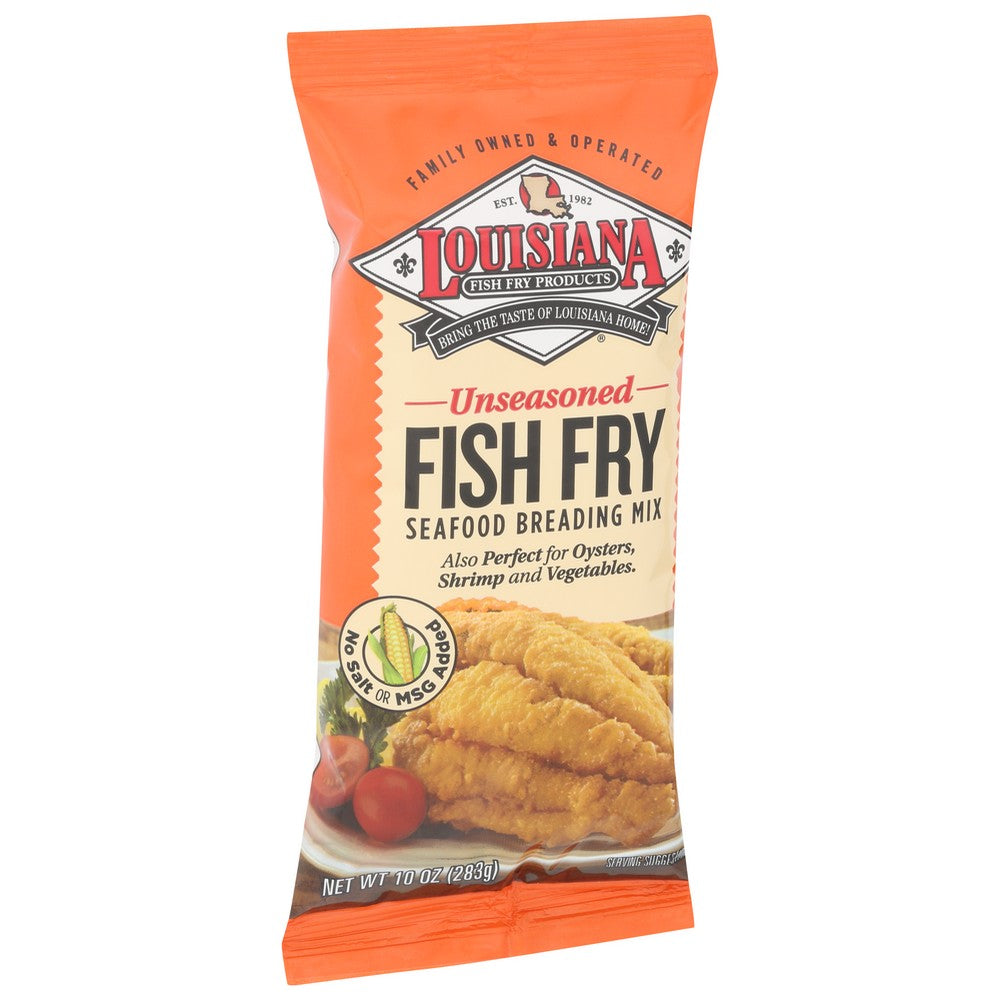 Louisiana Fish Fry Mix Classic Fry Breading - 10 Ounce, Case of 12