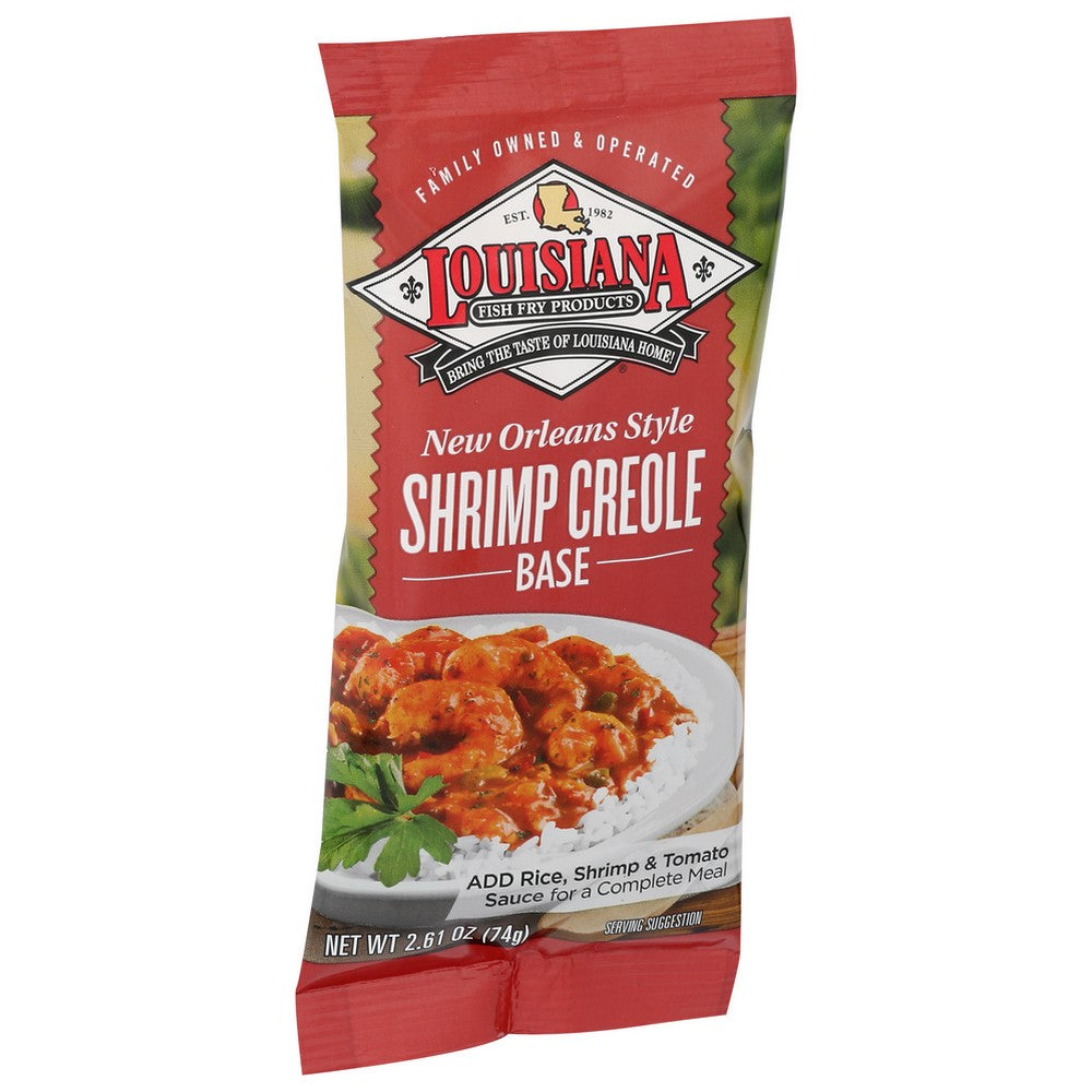 Louisiana Fish Fry Mix Shrimp Creole - 3 Ounce, Case of 24