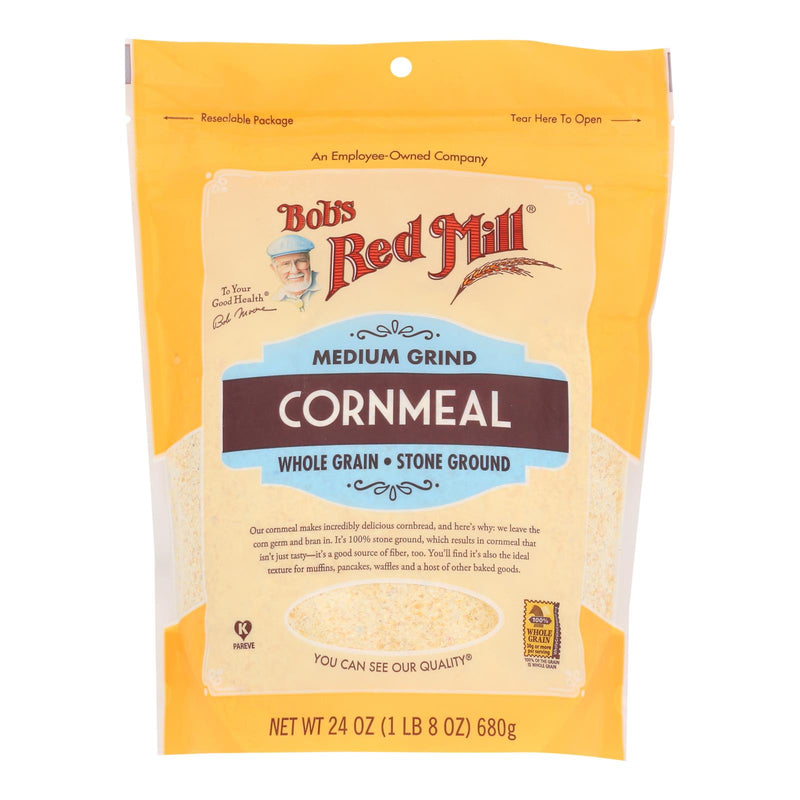 Bob's Red Mill - Cornmeal Medium - Case of 4 - 24 Ounce