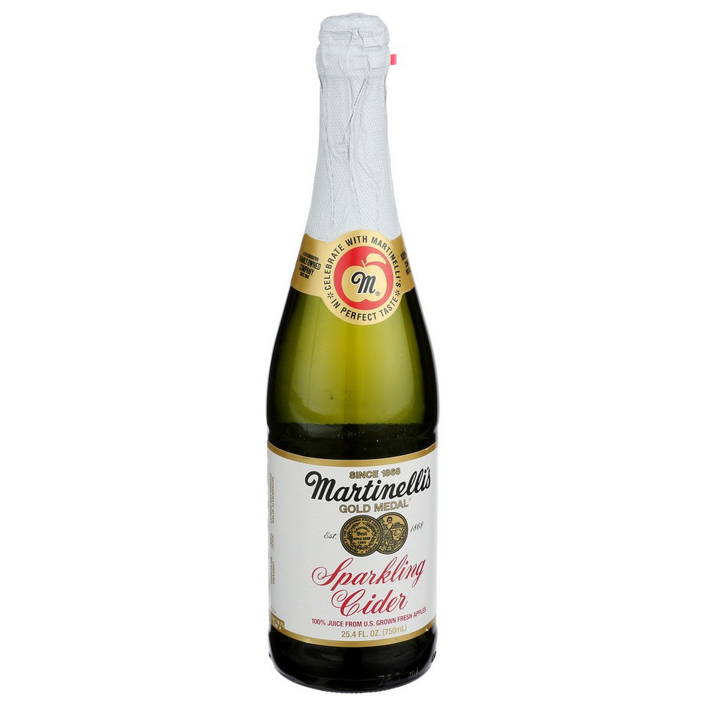 Martinelli Juice Sprklng Cider - 25 Fluid Ounce, Case of 12