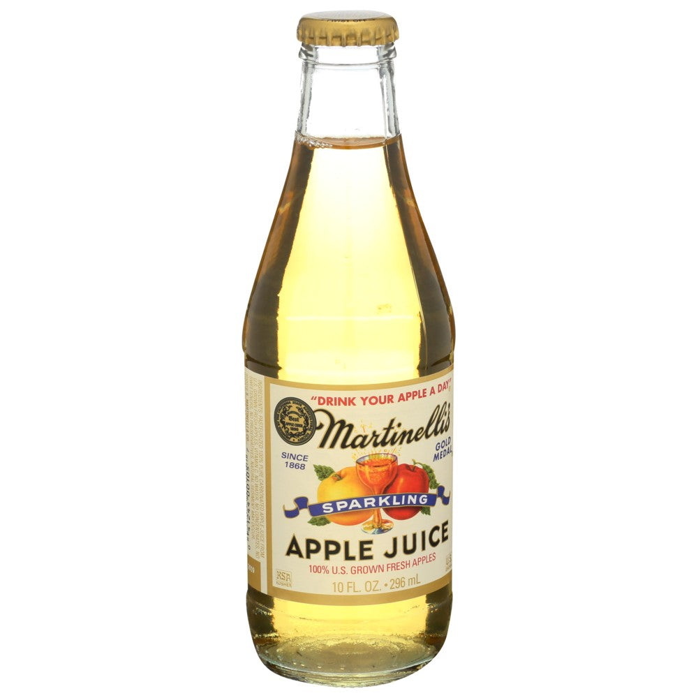 Martinelli Juice Sparkling Apple - 10 Fluid Ounce, Case of 12