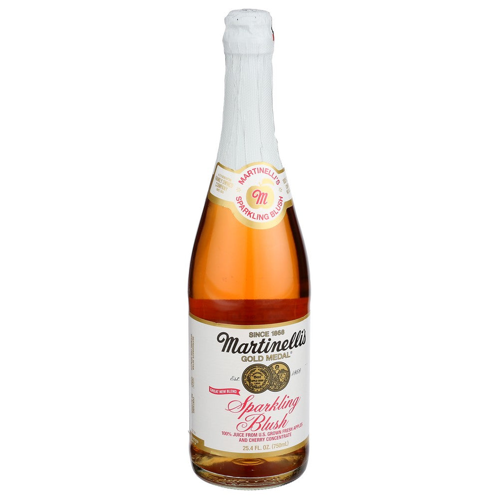 Martinelli Juice Sparkling Blush - 25 Fluid Ounce, Case of 12