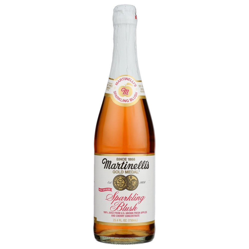 Martinelli Juice Sparkling Blush - 25 Fluid Ounce, Case of 12