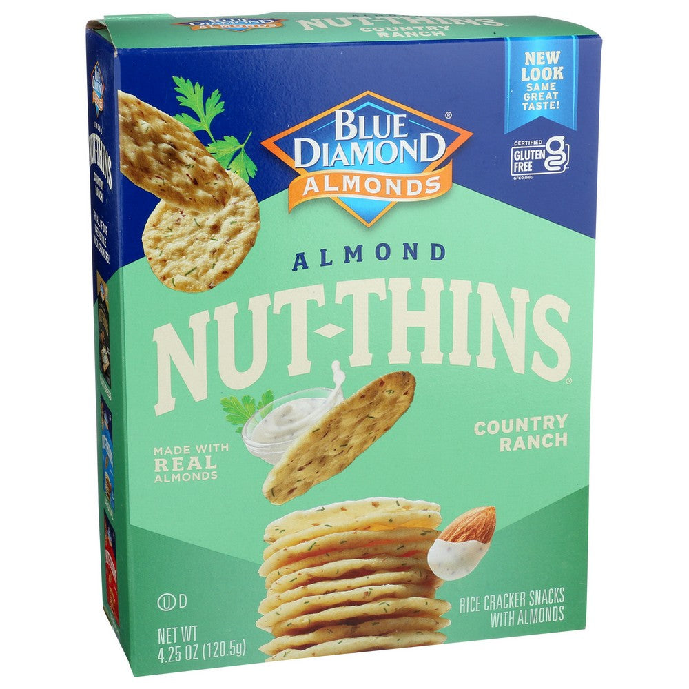 Blue Diamond Cracker Nut Thin Cntry Ra - 4 Ounce, Case of 12