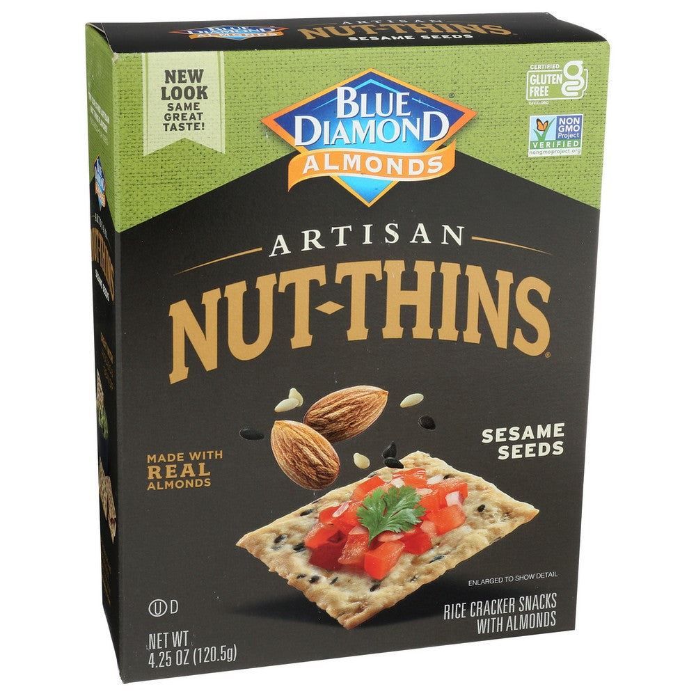 Blue Diamond Cracker Nut Thin Ssme See - 4 Ounce, Case of 12