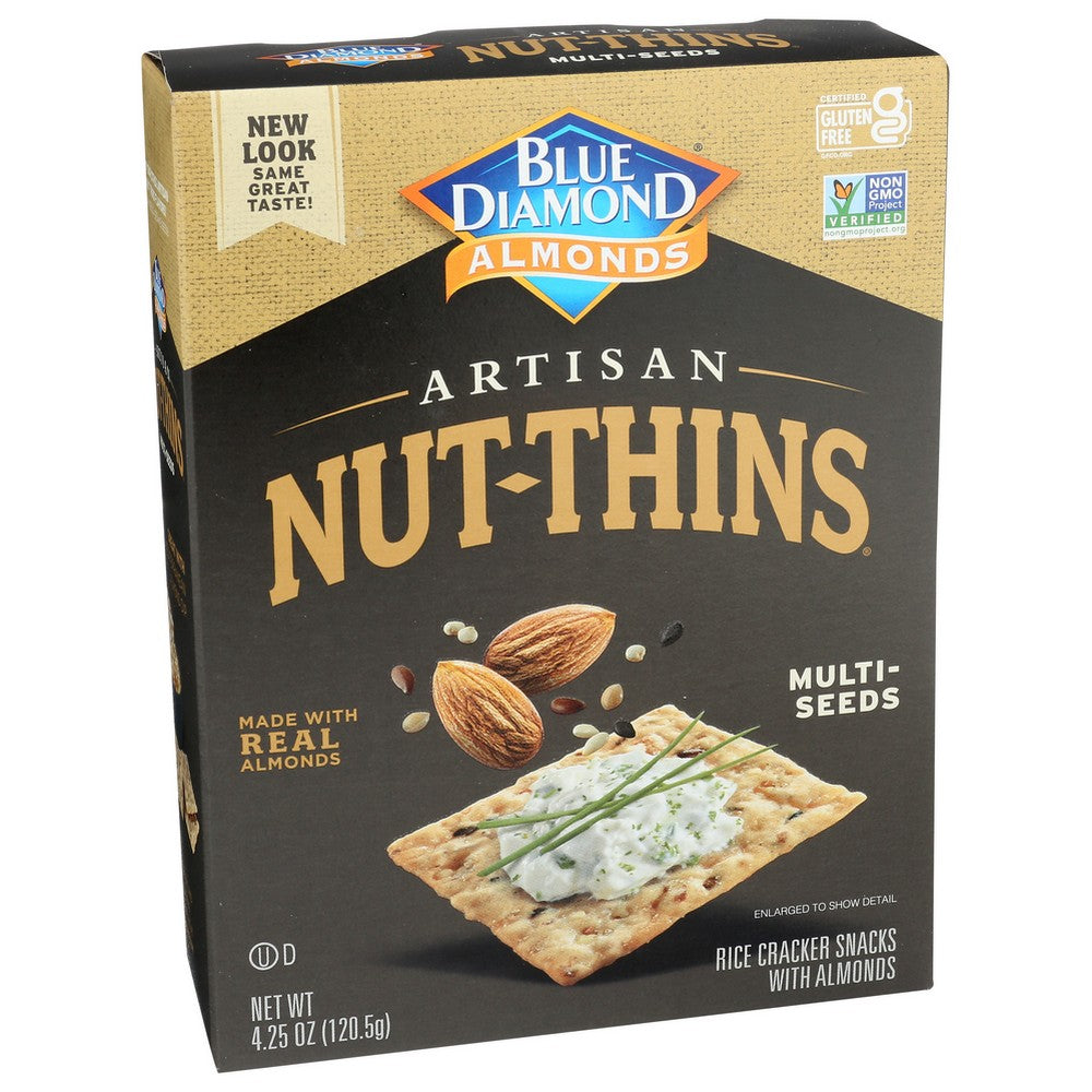 Blue Diamond Cracker Nut Thin Mltseed - 4 Ounce, Case of 12