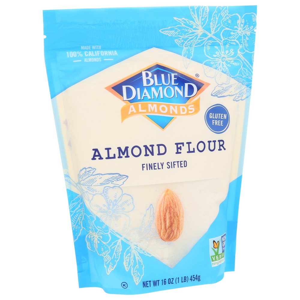 Blue Diamond Almond Flour - 1 Pound, Case of 4