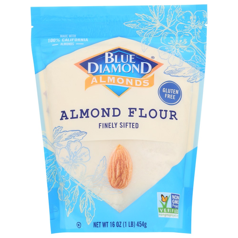 Blue Diamond Almond Flour - 1 Pound, Case of 4