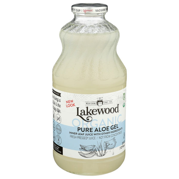 Lakewood® Loq66, Lakewood Organicanic Pure Aloe Gel, 32 Fl. Oz.,  Case of 6