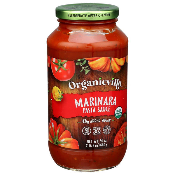 Organicanicville® ,  Sauce Pasta Marinara 24 Ounce,  Case of 6