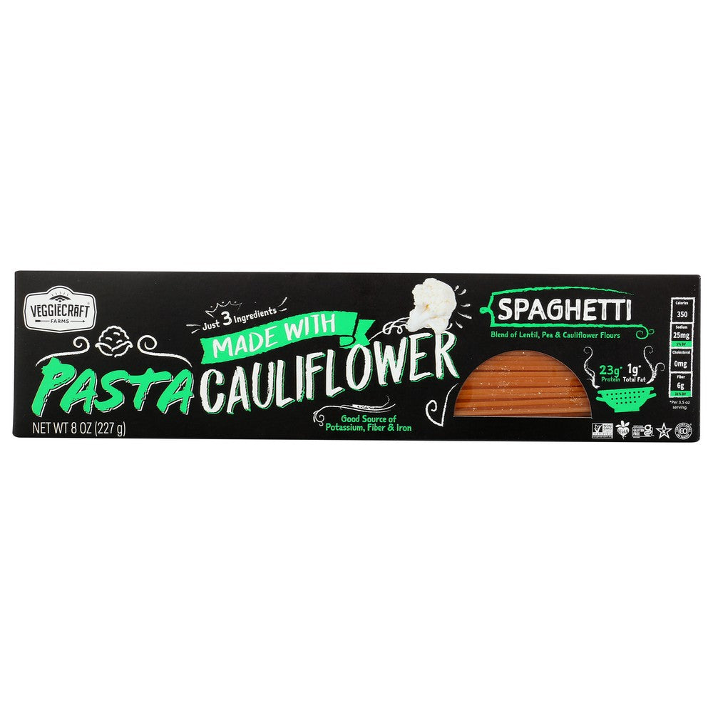 Veggiecraft Pasta Spagetti Cauli - 8 Ounce, Case of 6