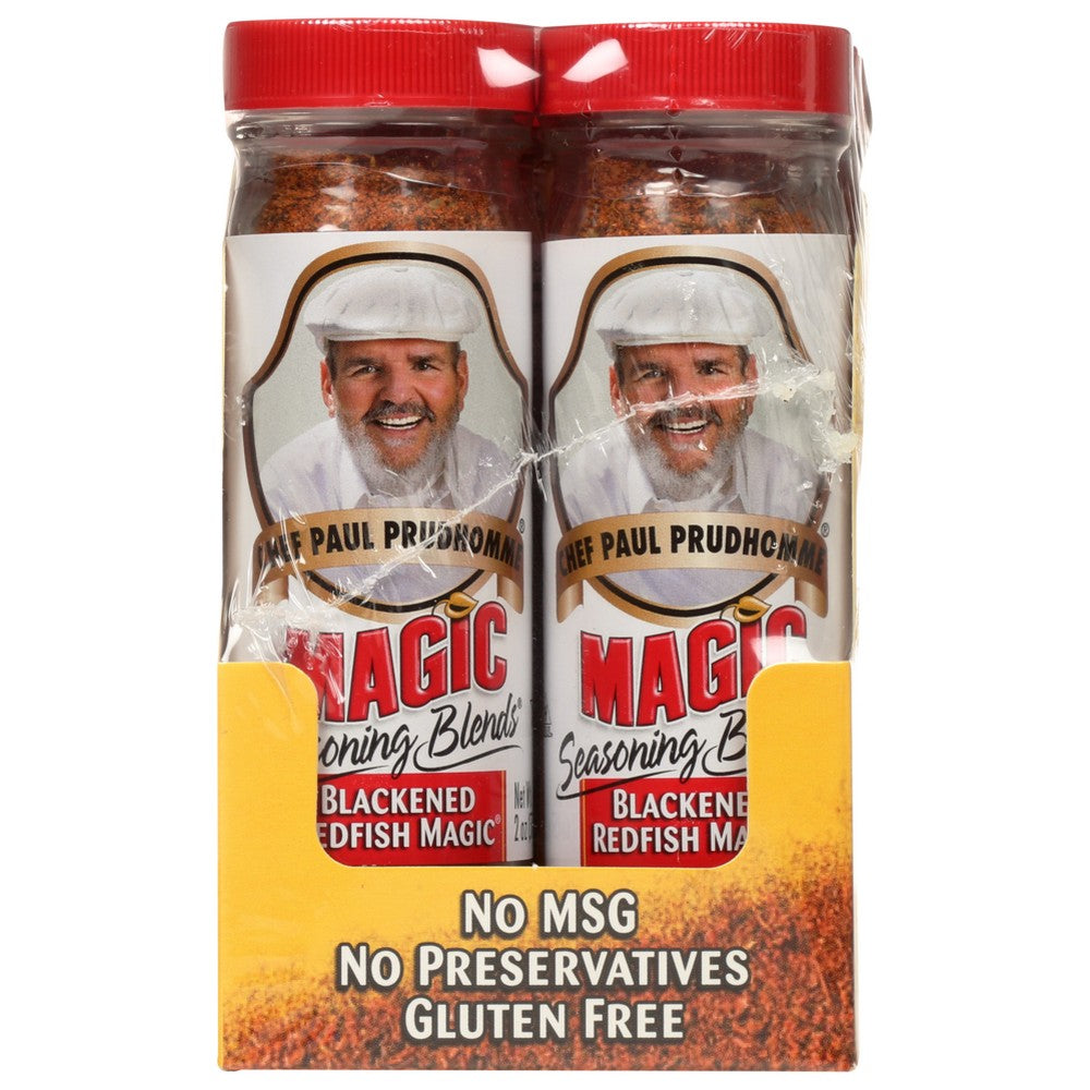 Magic Seasoning Blends Seasoning Blackened Red - 2 Ounce, Case of 6
