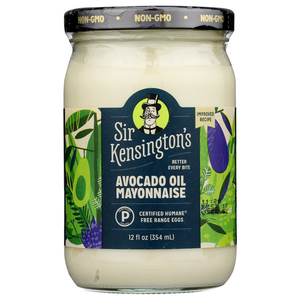Sir Kensington's 68366772,  Avocado Oil Mayonnaise 12 Fluid Ounce,  Case of 6
