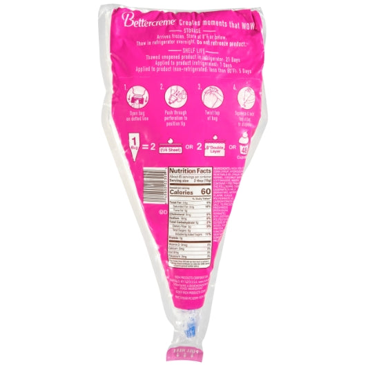 Bettercreme Vanilla Artificial Flavor In Bag 1.5 Pound Each - 10 Per Case.