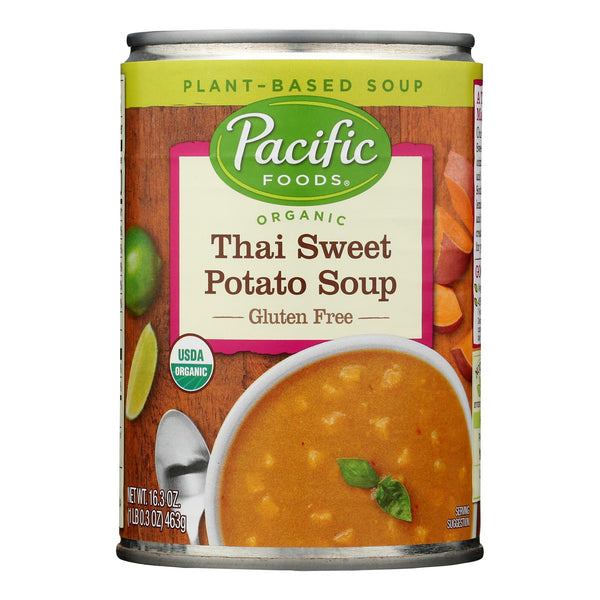 Pacific Foods - Soup Thai Sweet Potato - Case of 12-16.3 Ounce