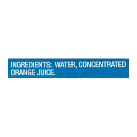 Bluebird Shelf Stable Orange Juice 48 Fluid Ounce - 8 Per Case.