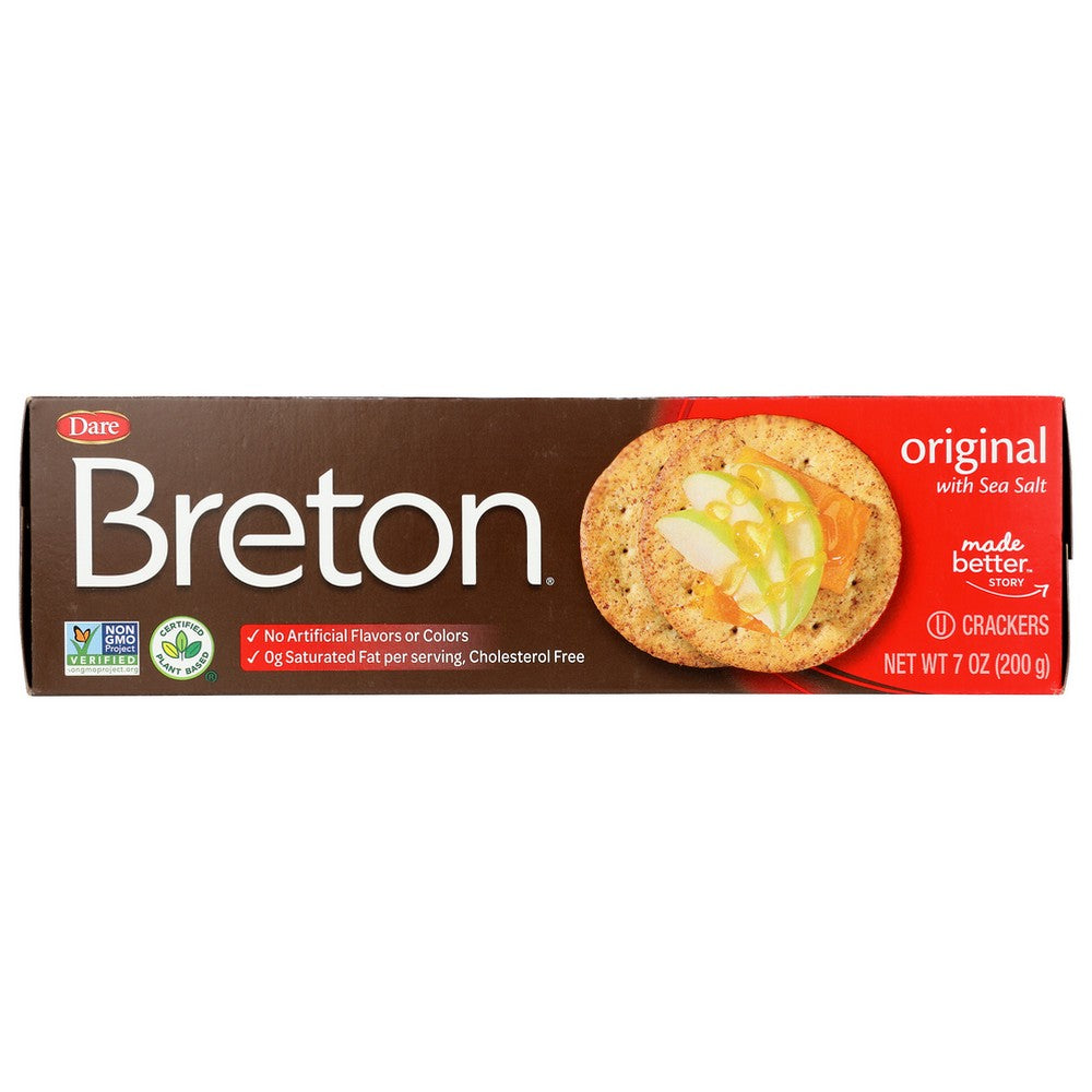 Dare Cracker Breton Original - 7 Ounce, Case of 12
