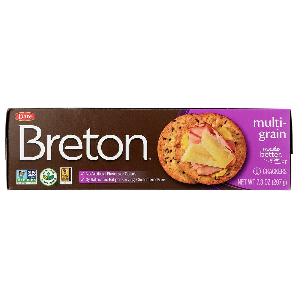 Dare Cracker Breton Multigrai - 7 Ounce, Case of 12