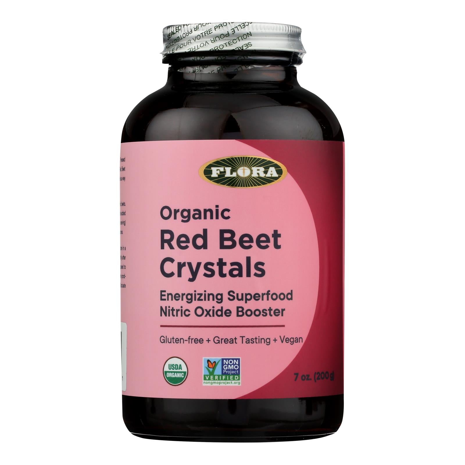 Flora - Red Beet Crystals - 1 Each-7 Ounce